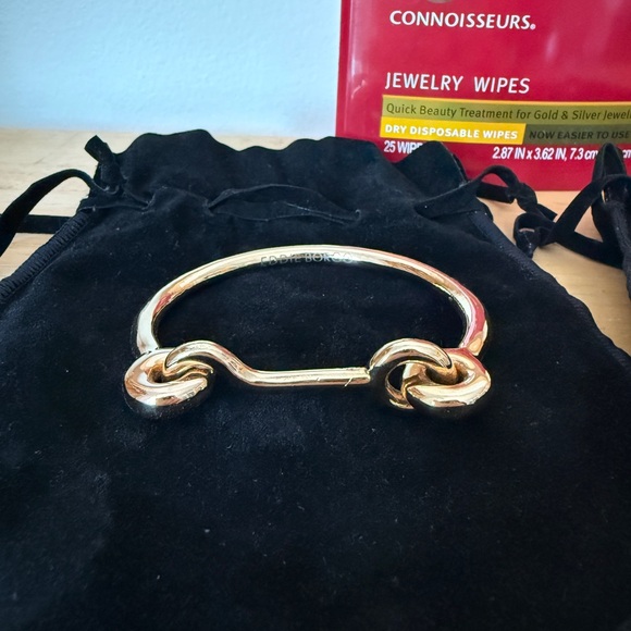 Eddie Borgo cuff bracelet + new box of jewelry wipes - Picture 3 of 3